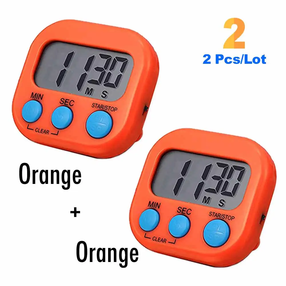 Timer Orange 2PCS