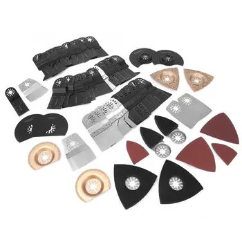 

200Pcs Oscillating Saw BladeHigh Carbon Steel for Cutting Plastic Wood Soft Metal Oscillating saw blades