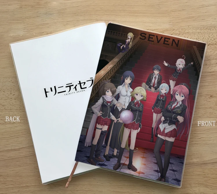 Записная книжка TRINITY SEVEN Asami Lilith Hijiri Kasuga Студенческая записная с защитой глаз