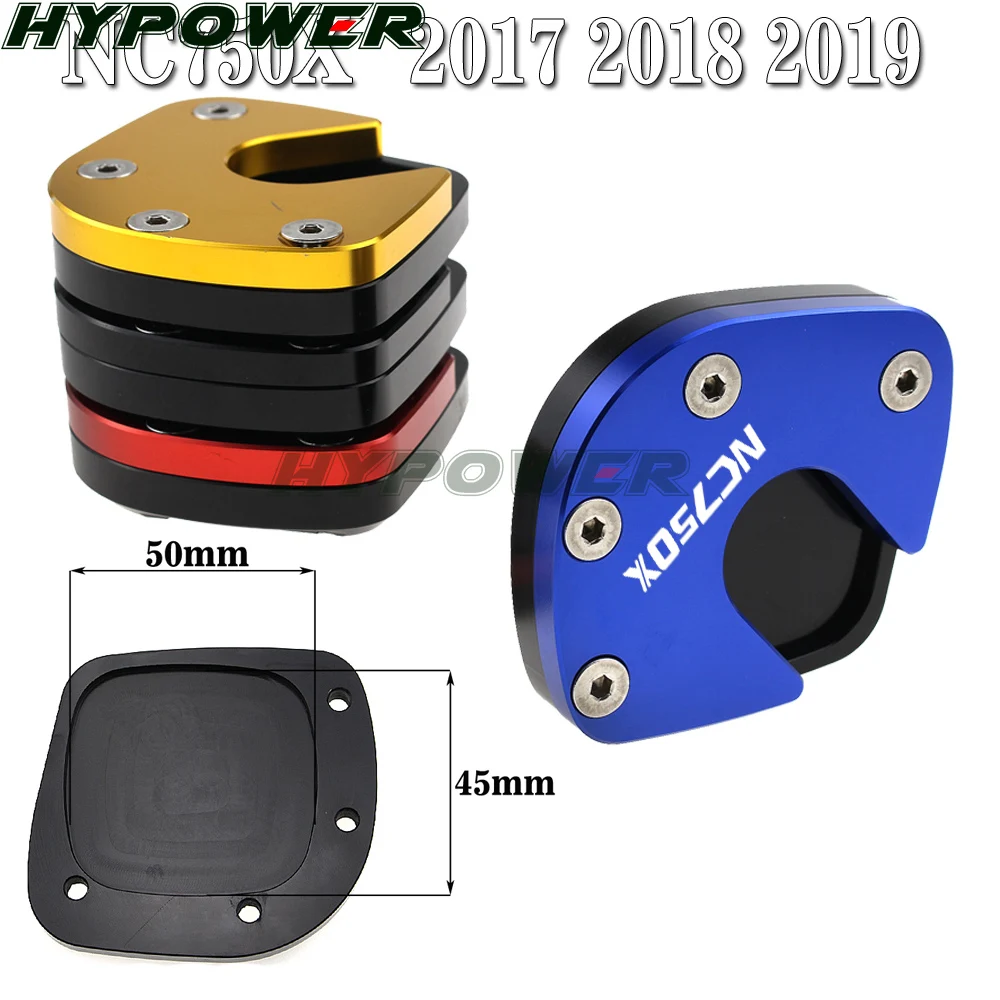 For Honda HONDA NC750X NC 750X NC750 X 2017-2019 Brand New Kickstand Side Stand Extension Pad Enlarge Support Plate | Автомобили и