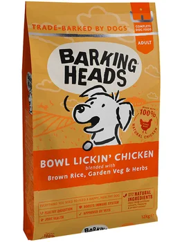 

BARKING HEADS BARKING HEADS Before the last piece for adult dogs of all breeds with allergy to chicken and rice