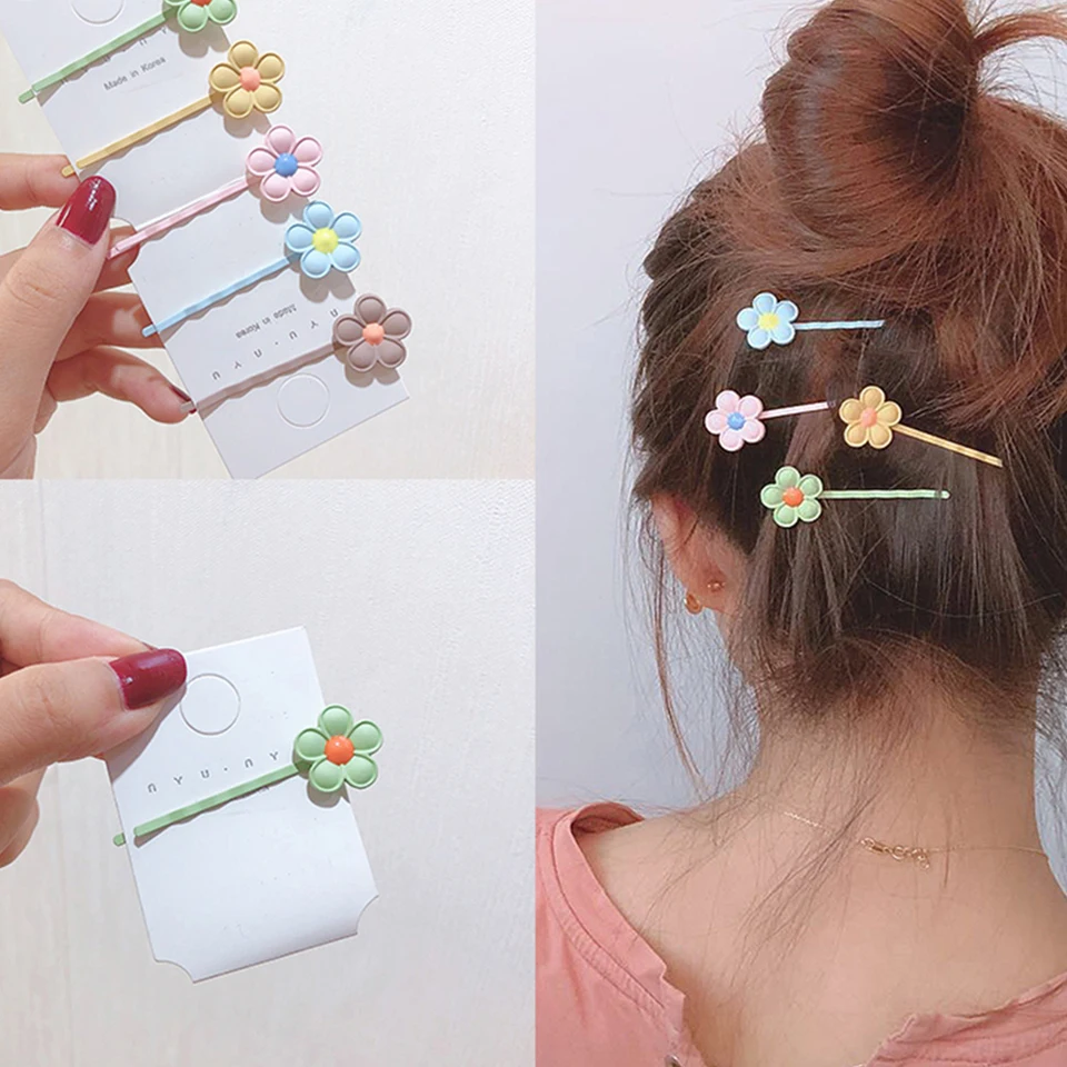2019 новые корейские Стильные Простые шпильки из сплава для волос маленькие