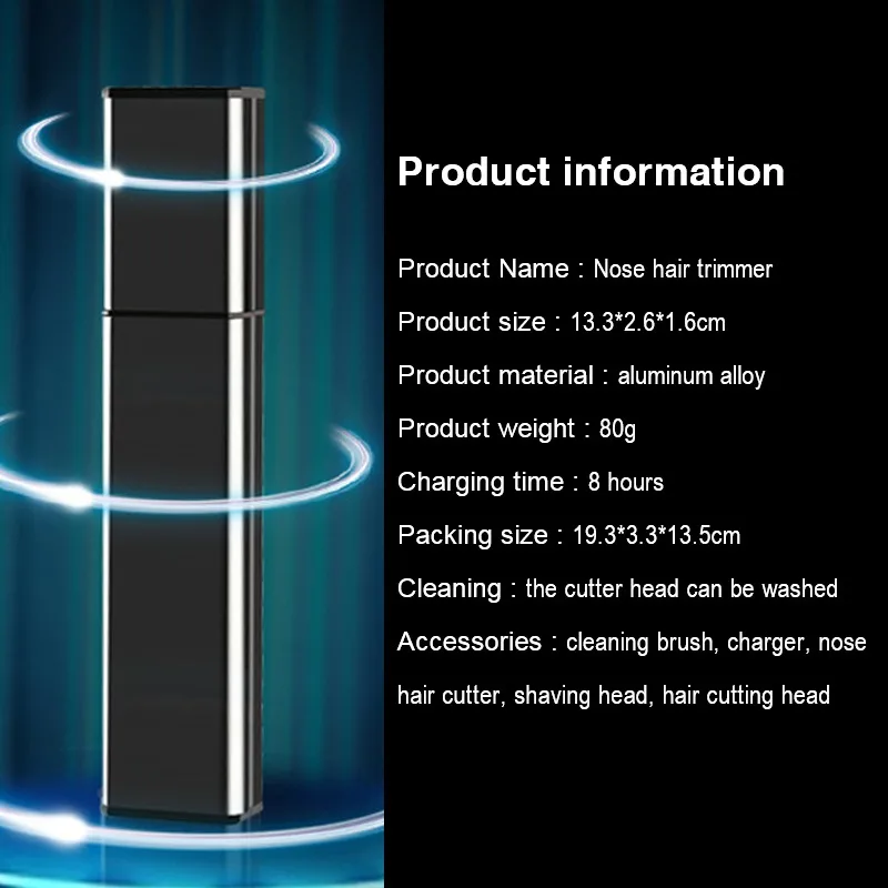 4 в 1 триммер для волос в носу триммер для бороды устройство для формирования прически моющийся Водонепроницаемый триммер для стрижки волос
