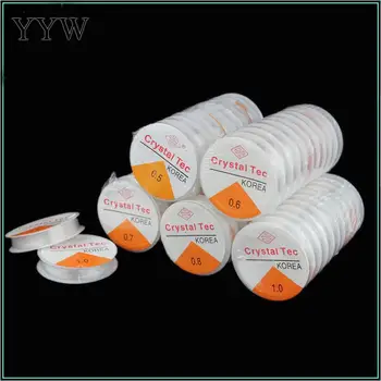 

10spool Elastic Cord String Crystal Preciosa Threadnew 2020 With Plastic Spool Reel Bobbin Thread DIY Handmade Bracelet