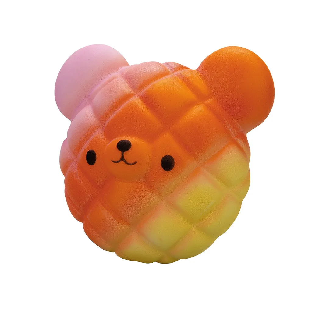 Kawaii Мультфильм галактика животные медведи антистресс сжимаемые игрушки