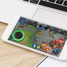 Круглый игровой джойстик сенсорный экран контроллер против скольжения для мобильного телефона планшета DC128
