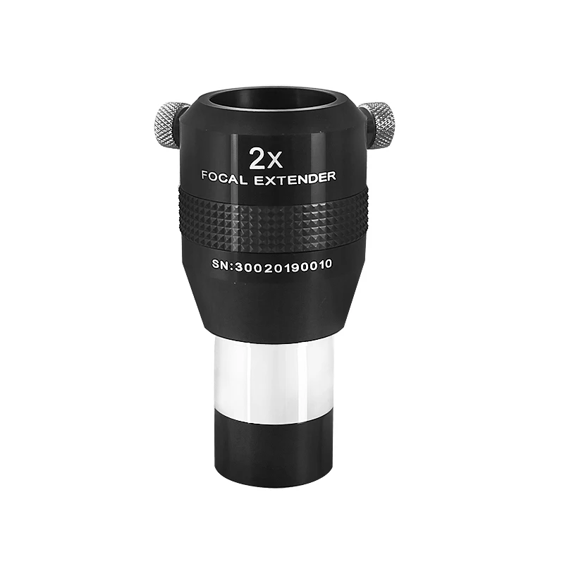 Maxvision Telescope 2x Barlow Lens Focal Extender 1.25inch Barrel