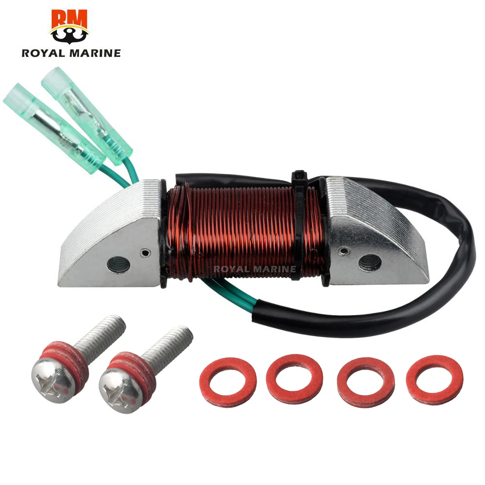 Генератор 3B2-06123 для подвесного мотора Tohatsu 2-тактный 8HP 9.8HP Parsun Hidea HDX 3B2-06123-1 3B2061231