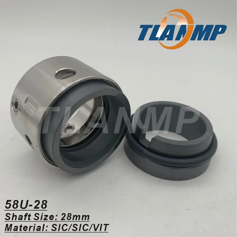 T58U-28 , 0280/58U TLANMP Mechanical Seals Type 58U Unbalance type for Shaft Size 28mm Pumps