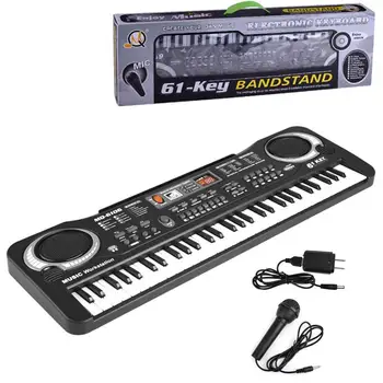 

Kids Multifunction 61 Keys Electronic Organ Musical Teaching Keyboard Toy Piano