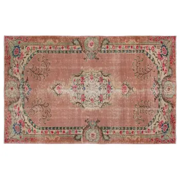 

Handmade Natural Vintage Turkish Area Rug 162x256 Cm-5'4''X8'5''