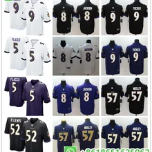 Мужчины Baltimore Lamar Jackson Terrell Suggs c. J. Mosley Joe Flacco Джастин Такер игра Цвет пик футбольные майки BHR01