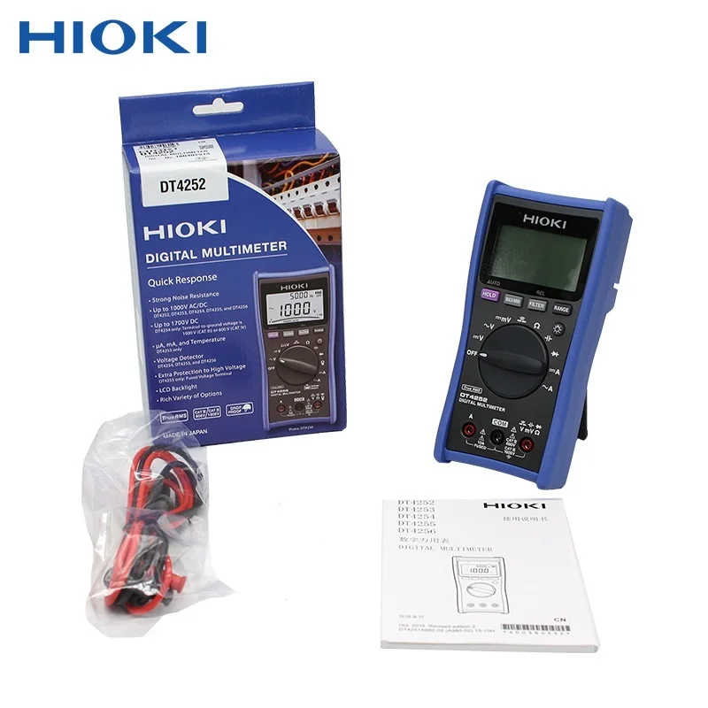 Цифровой мультиметр HIOKI DT4252 быстрая работа профессиональное тестирование