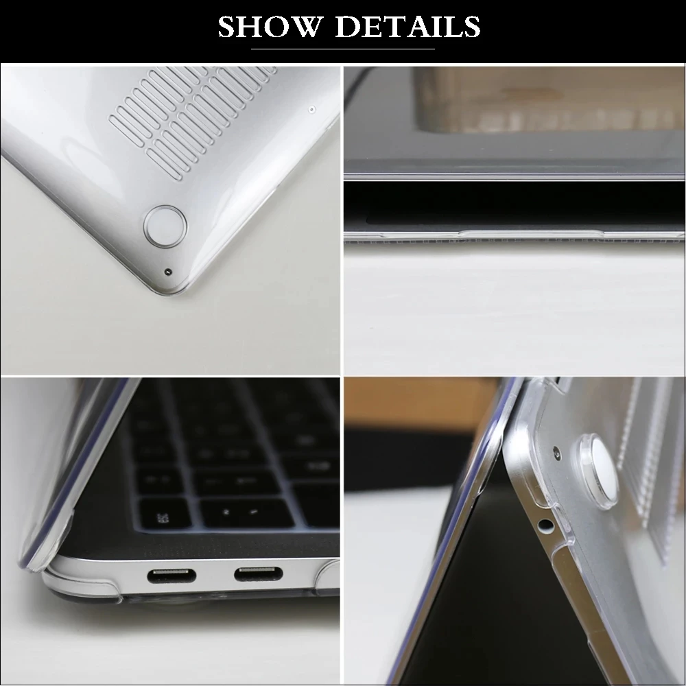 caso do portátil para macbook pro caso toque capa para macbook pro caso macbook ar duro funda