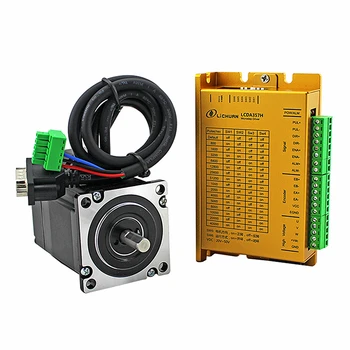 

cnc closed loop servo stepper motor driver kit with encoder LCDA357H and LC57H355 LC57H380 LC57H3100