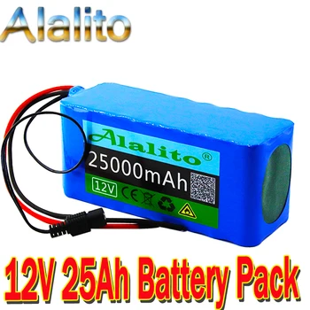 

original 18650 Battery pack Large capacity 12v 25ah 18650 lithium battery protection board 12v 25000mAh for inverter miner light