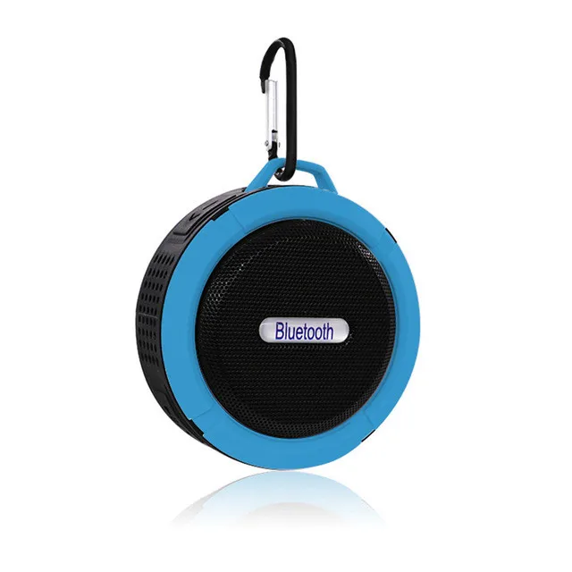 Bluetooth динамик пластиковый портативный беспроводной с вызовами громкой связи и
