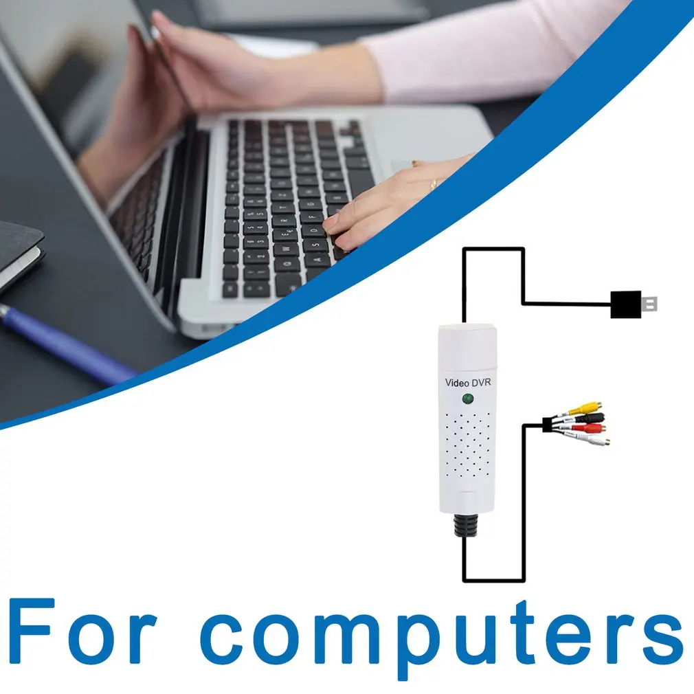 USB Аудио Видео Кепки туры карты горячая Распродажа для более легкого адаптер VHS к