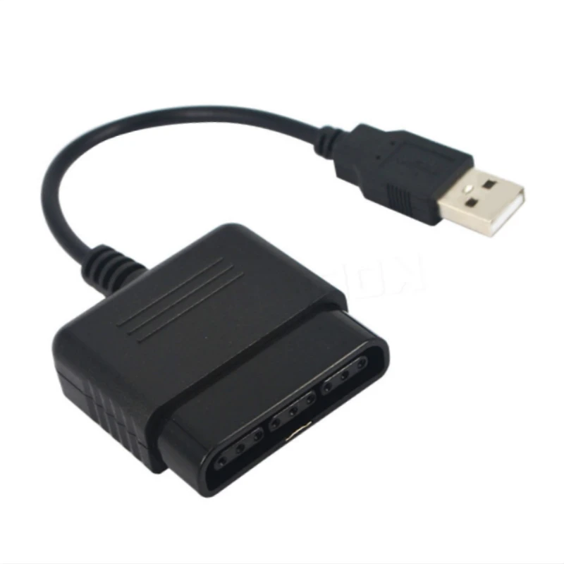 PS2 용 게임 컨트롤러용 USB 어댑터 컨버터 케이블, PS3 PC 비디오 게임 액세서리