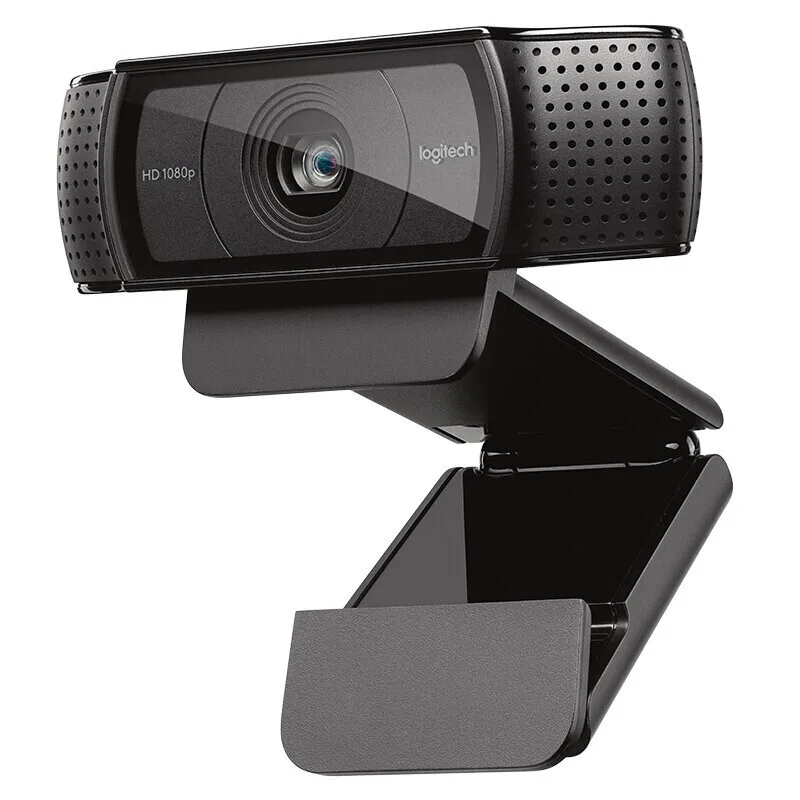 Оригинальная Usb-камера Logitech C920E C920 HD Smart 1080p Веб-камера с анкерным креплением для