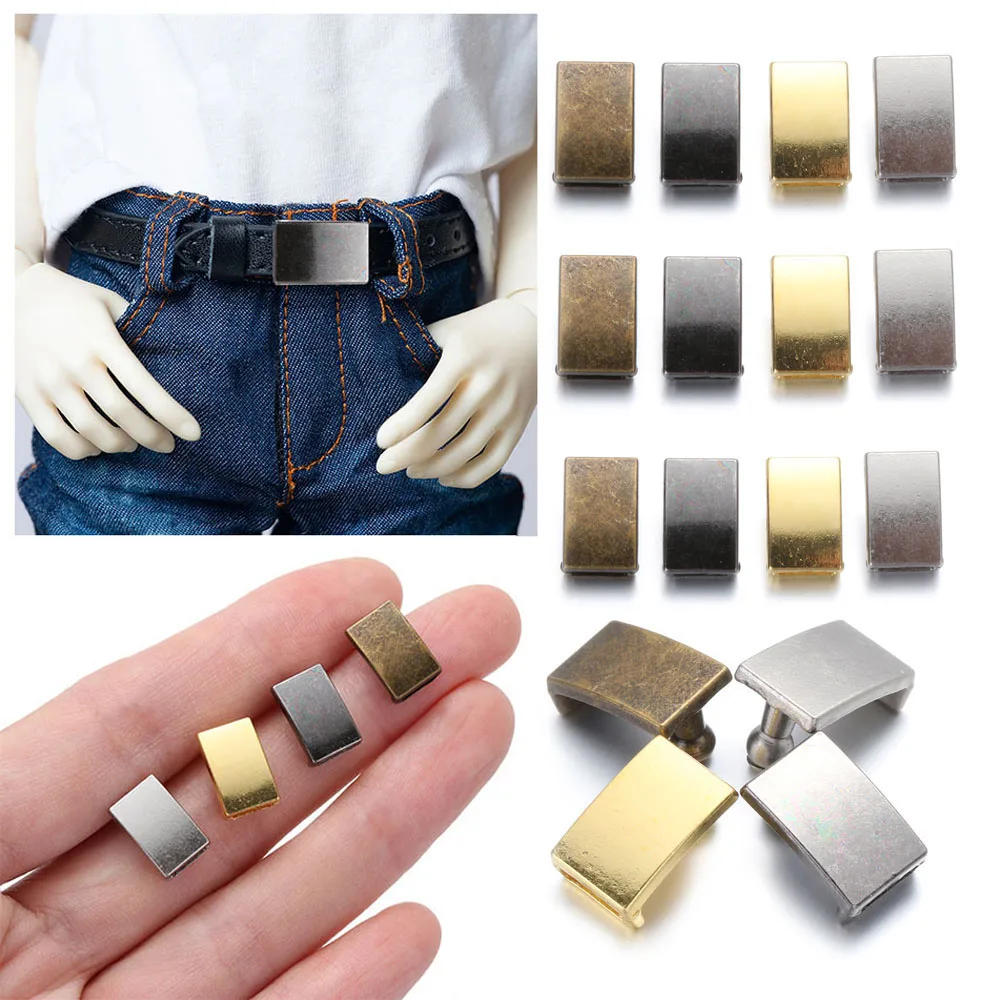 Mini Ultra-small Belt Buckle Plush Doll Accessories Doll Clothes Accessories Doll Accessories 5Pcs For Doll Clothes Bag