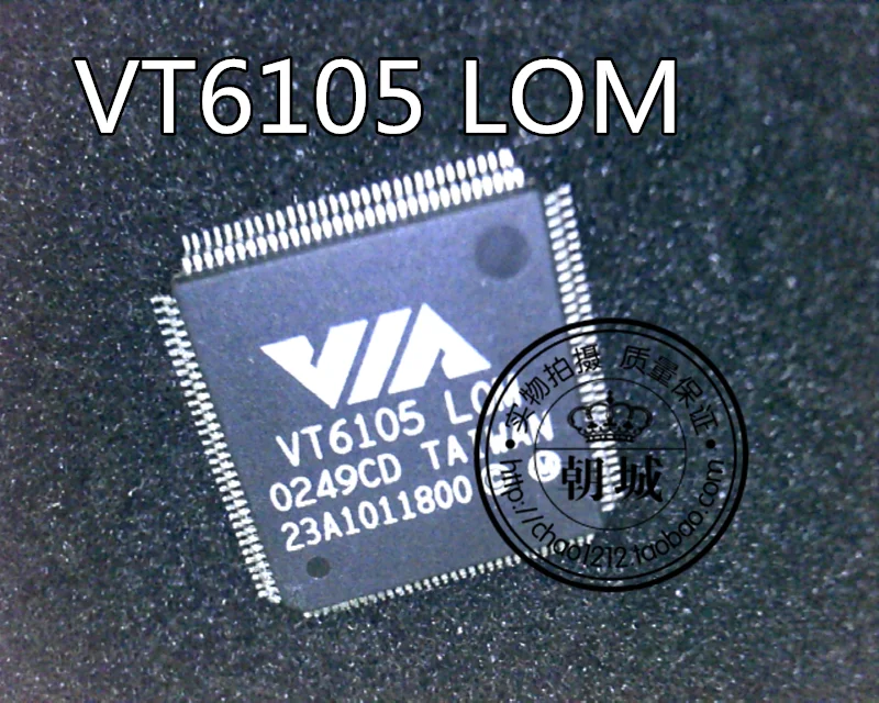 5 шт./лот через VT6105 лом TQFP-128