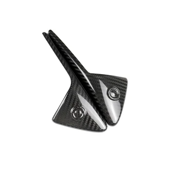 

Car Carbon Fiber Side Fender Camera Decorative Protection Cover Trim For Tesla Model 3 S X Turn Signal Autopilot 2pcs