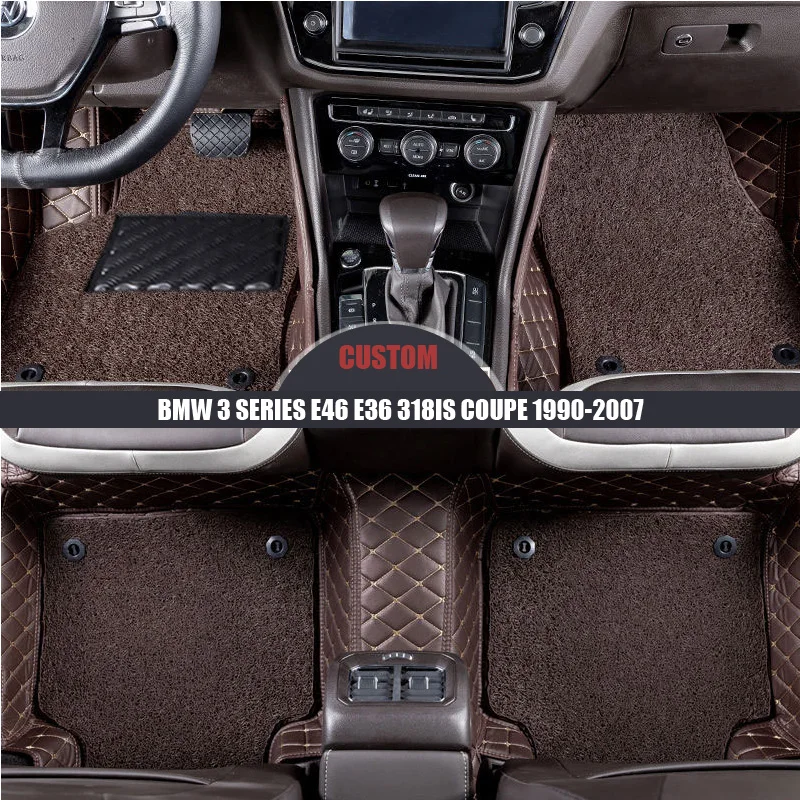 Автомобильные коврики для BMW 3 серии E46 E36 318is coupe 1990 2001 2004 2005 2006 2007 | Автомобили и