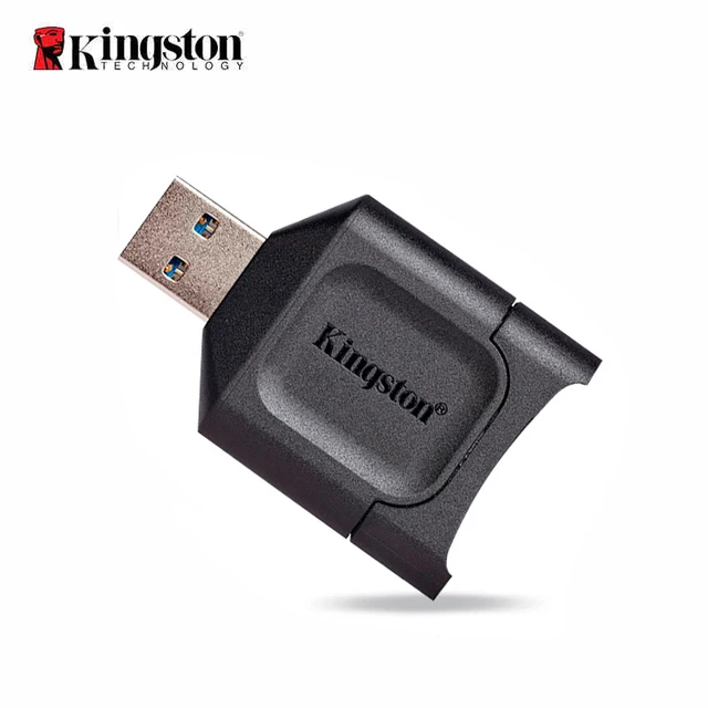 Kingston MobileLite SD USB 3.2는 최대 성능을 제공하며 MobileLite G4는 작고 간결한 디자인과 USB 3.0 성능을 가지고 있습니다.