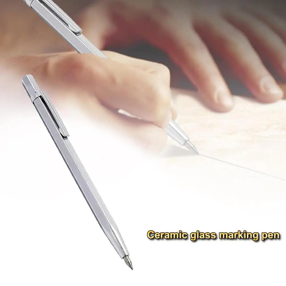 

1PC Diamond Metal Engraving Pen Tungsten Carbide Tip Scriber Pen for Glass Ceramic Metal Wood Carving Hand Tool 40P