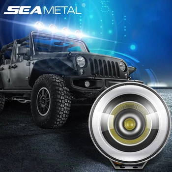 

10CM 108W Offroad Car LED Work Light Car Roof Combo Spot Floor Beam DC10V-30V 6000K 4WD Truck Tractor Boat Trailer UTV ATV SUV