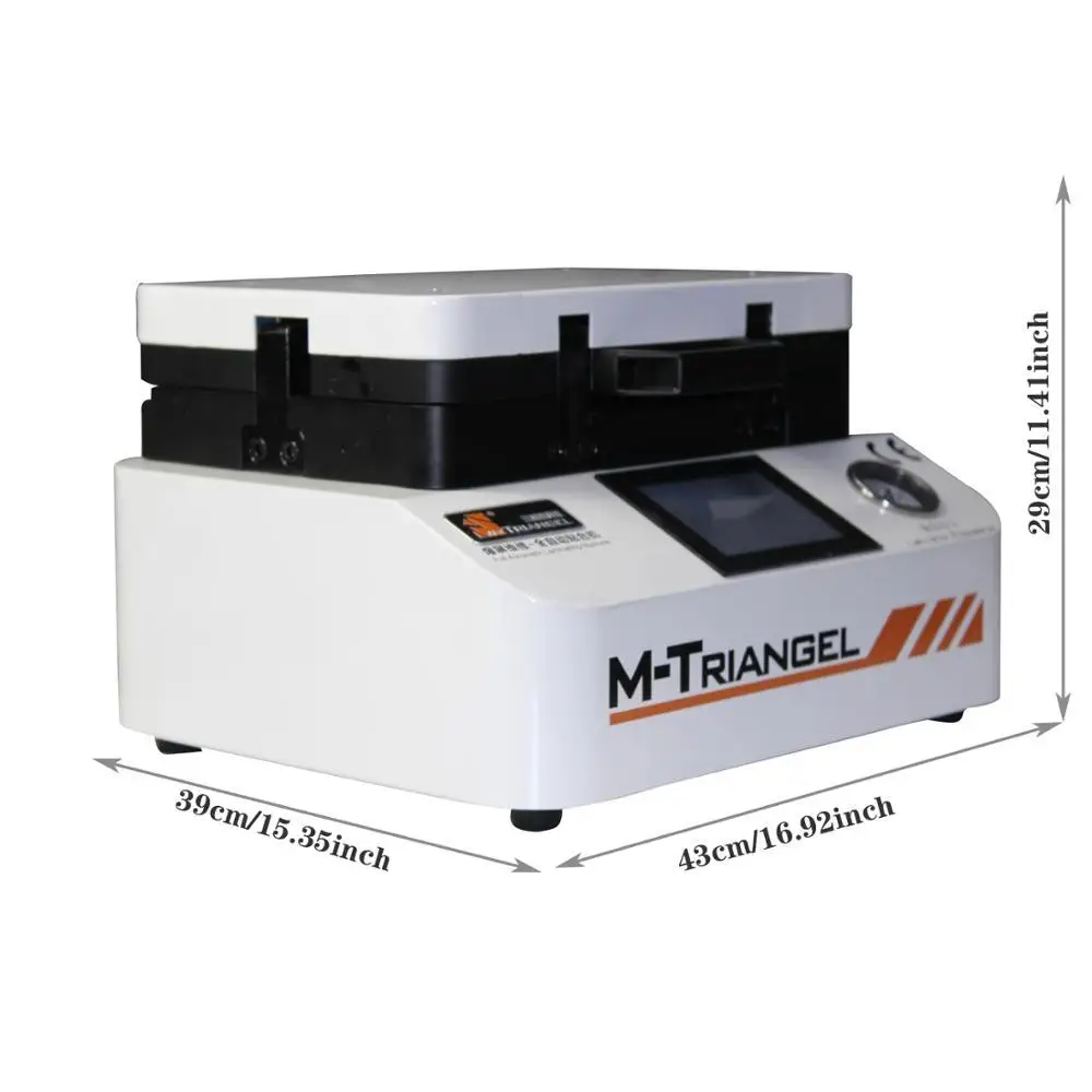 M-triangel 7 Inch Lcd Vacuum Laminating And Bubble Remover Machine Oca Automatic Flat Screen For Ip