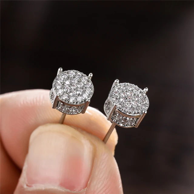 Details 82+ vvs diamond earrings for mens latest 3tdesign.edu.vn