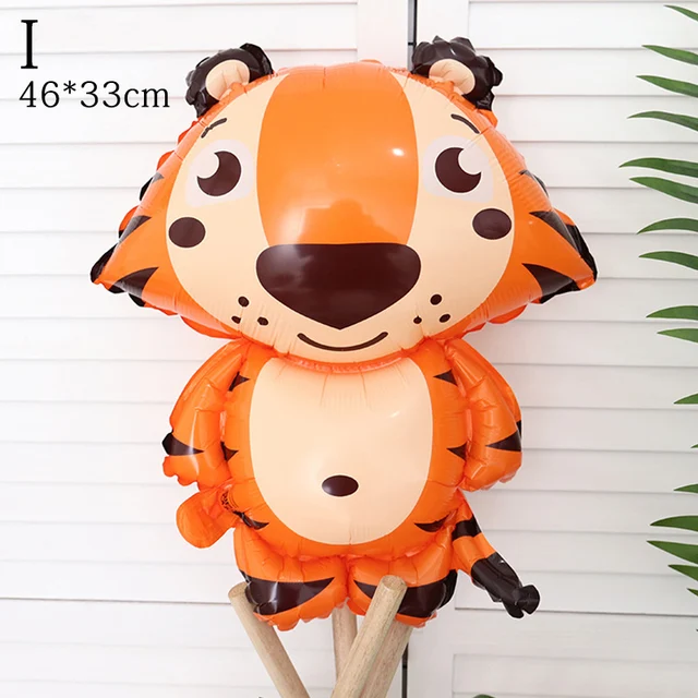 Cartoon Animal foil balloon Animal Cute Fox panda octopus starfish Birthday party Decor Baby Shower Holiday Kids Toys Balloons 9