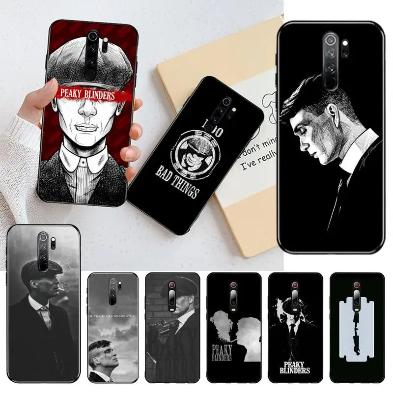 

HPCHCJHM Peaky Blinders Cross Logo Soft Silicone TPU Phone Cover for Redmi Note 8 8A 8T 7 6 6A 5 5A 4 4X 4A Go Pro