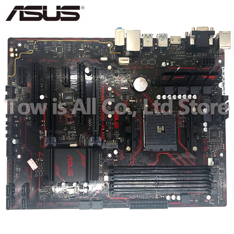 ^*Best Offers ASUS PRIME B350-PLUS original motherboard B350 Socket AM4 M.2 DDR4 64GB USB3.0 USB3.1 boards SATA3 used PC desktop motherboard ^*Best Offers ASUS PRIME B350-PLUS original motherboard B350 Socket AM4 M.2 DDR4 64GB USB3.0 USB3.1 boards SATA3 used PC desktop motherboard