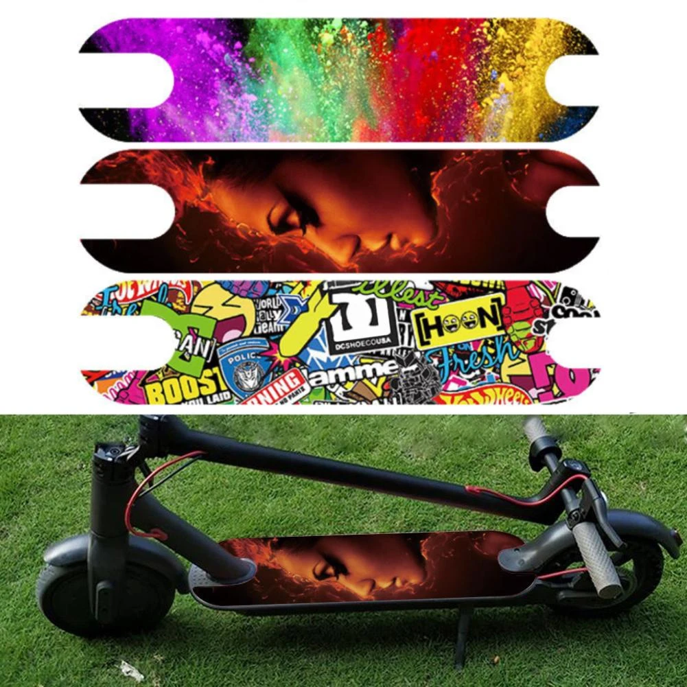 Fashion Footboard Stickers Electric Scooter Sandpaper Stickers For Xiaomi M365