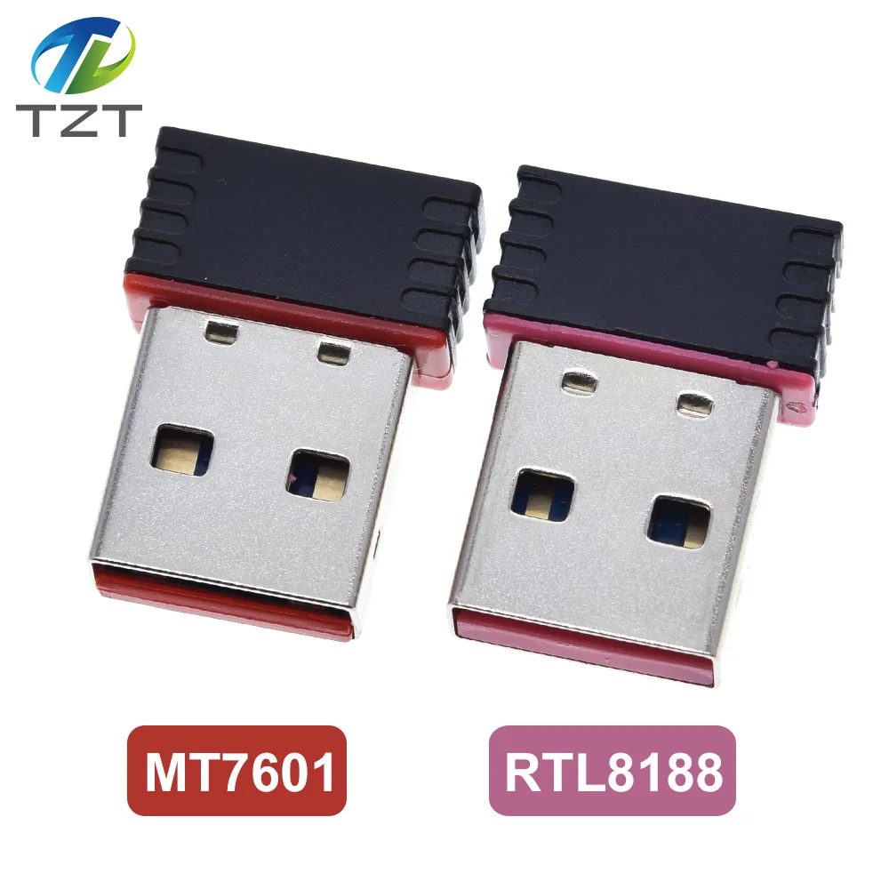 MT7601 USB WiFi Dongle Wifi Stick Adapter 150Mbps Antenna C8E6 