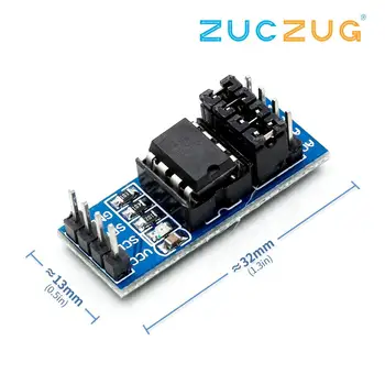 

New AT24C256 24C256 I2C interface EEPROM Memory Module