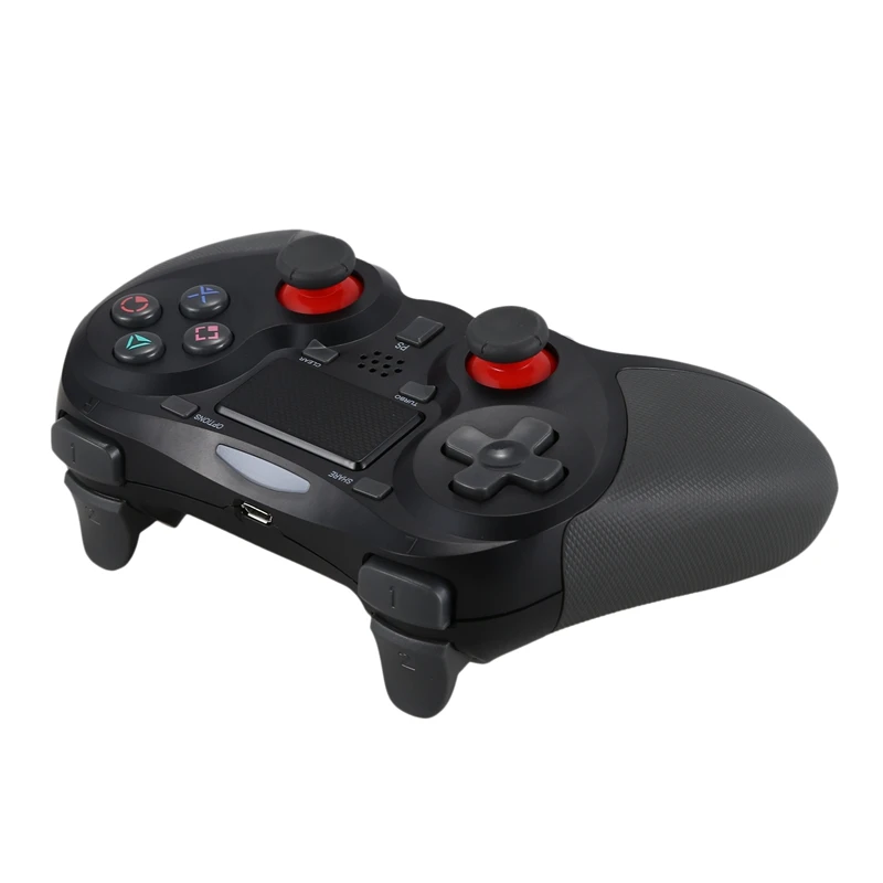 Беспроводной контроллер Bluetooth геймпад для sony Ps4 с двойной вибрацией и пусковыми кнопками для Playstation 4 и доступа к компьютеру