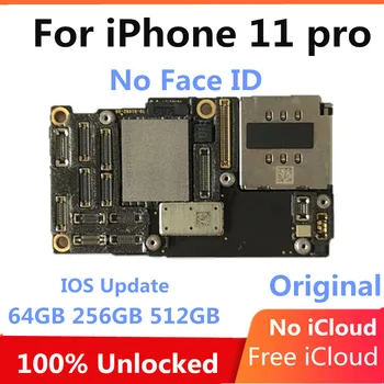 

Without face id for iPhone11 pro motherboard logic board for iPhone11 pro mainboard original unlock with full chips OS Support