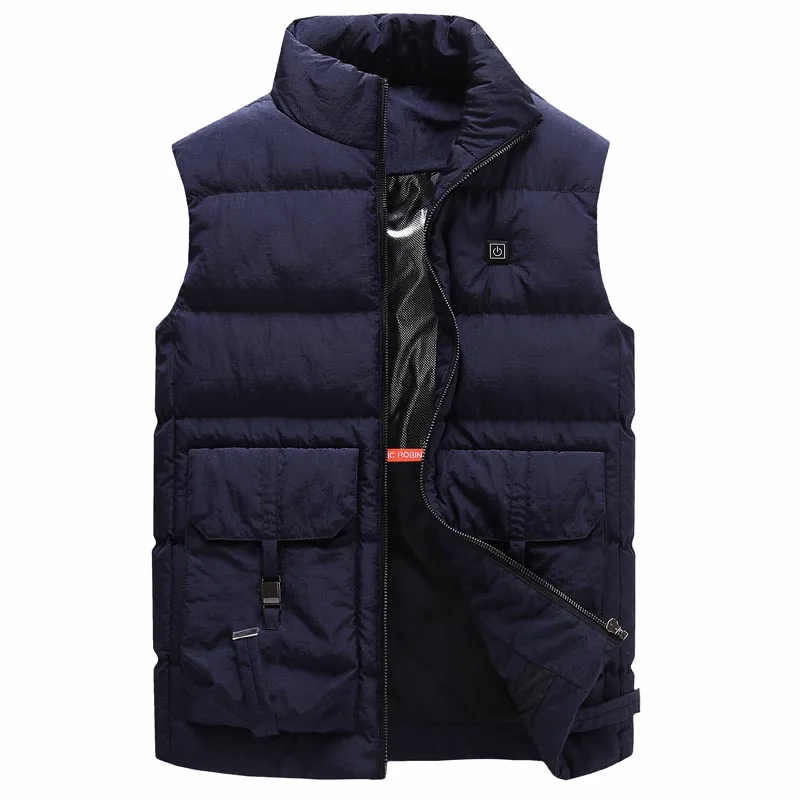 

Heated Jackets USB Infrared Heating Vest Jackets Winter Flexible Usb Thermal Clothing coat For Sports Hiking Men Women Outdoor