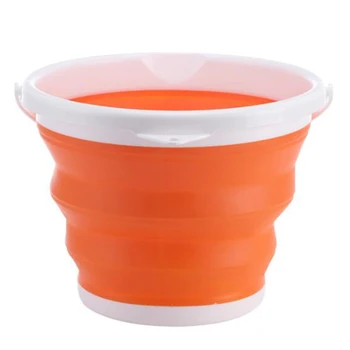 

Portable Folding Bucket Foldable Basin Tourism Outdoor Folding Bucket Fishing Camping Car Wash Bucket Outdoor Camping