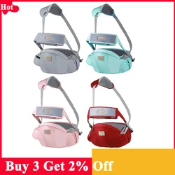 AINOMI Baby Sling Carrier Walkers Waist Stool Kangaroo Front Facing Newborn Hip Seat Infant Carrier Wrap Pouch Holder Hipseat
