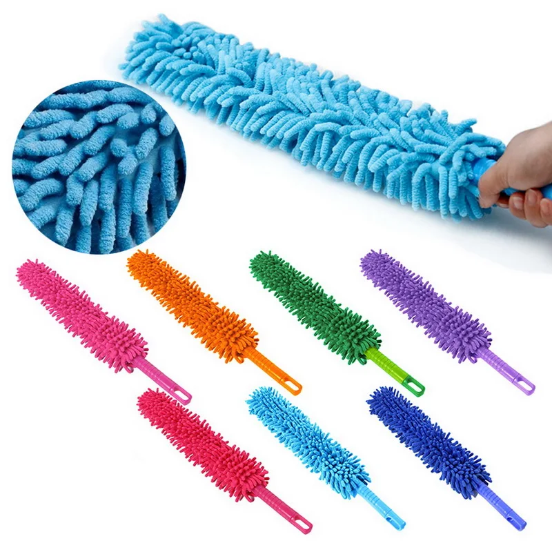 

Extra Long Flexible Soft Microfiber Chenille Car Wheel Wash Brush Microfiber Wheel Cleaner Car Wash Accessories Home Clean Tools