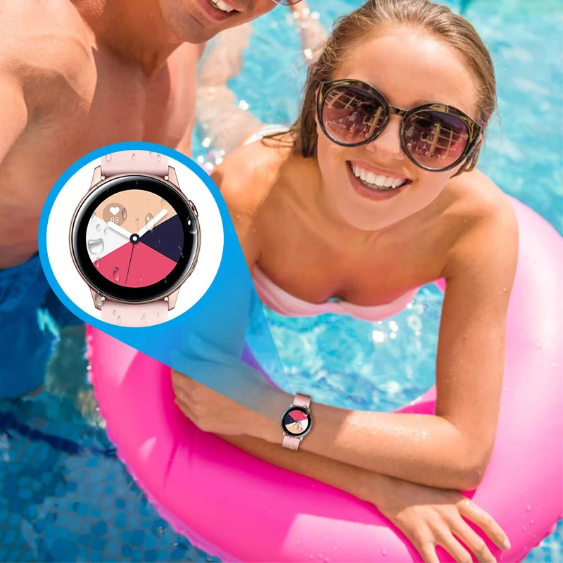 Стекло для Samsung Galaxy Watch Active 2 44 мм 40 мм/46 мм/42 Gear S3 Frontier/S2/Sport 3D HD Защитная пленка