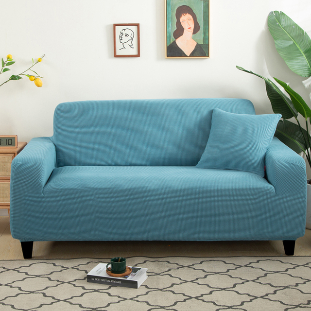 Stretch Sofa Covers for Living Room Thick Elastic Sofa Slipcover Sectional Couch Cover Furniture Protector 1/2/3/4 Seat