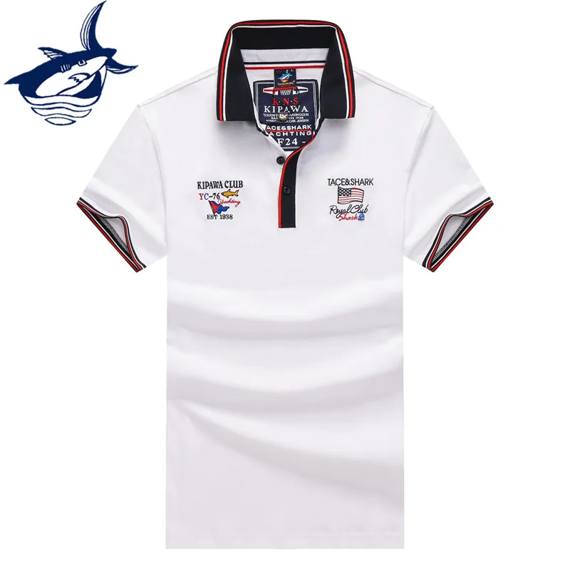 Shark Polo Shirts Fashion Tops Tee|Polo 