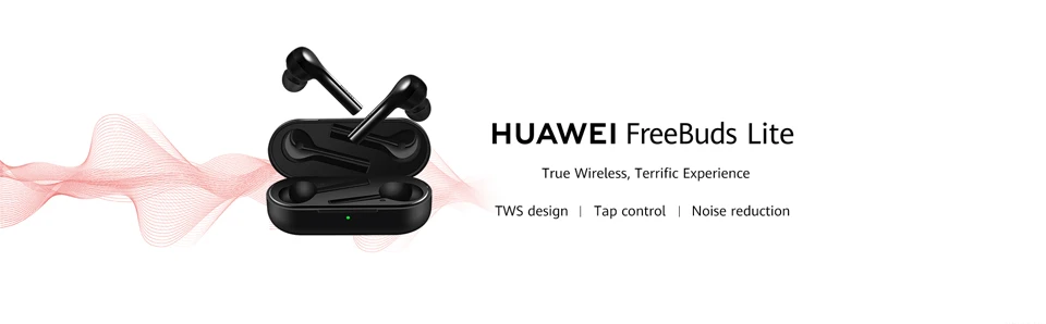 HUAWEI FreeBuds Lite TWS Bluetooth Hi-Fi наушники настоящий беспроводной потрясающий опыт IPX4 водонепроницаемый коснитесь управления динамические наушники