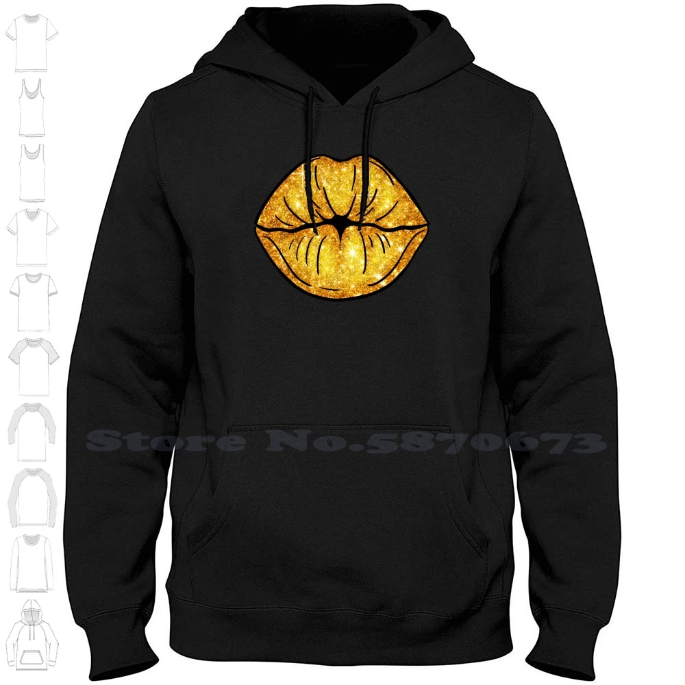 Sudadera con capucha y labios brillantes, ropa calle Sexy con estampado de pintalabios, labios rojos brillantes, Pinup Retro|Sudaderas con capucha - AliExpress